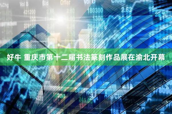 好牛 重庆市第十二届书法篆刻作品展在渝北开幕